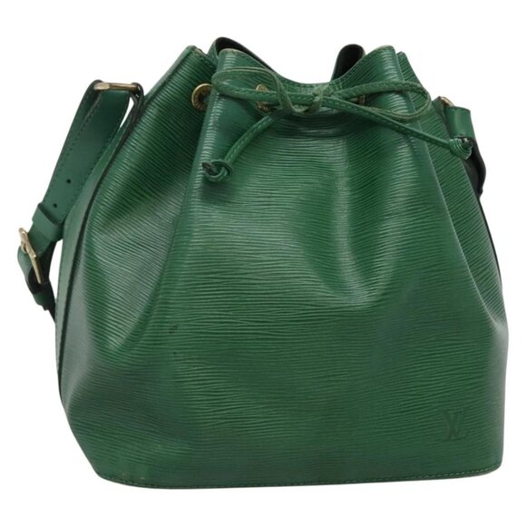 LOUIS VUITTON Epi Petit Noe Shoulder Bag Green M44104 LV Auth 134513 - Picture 2 of 14